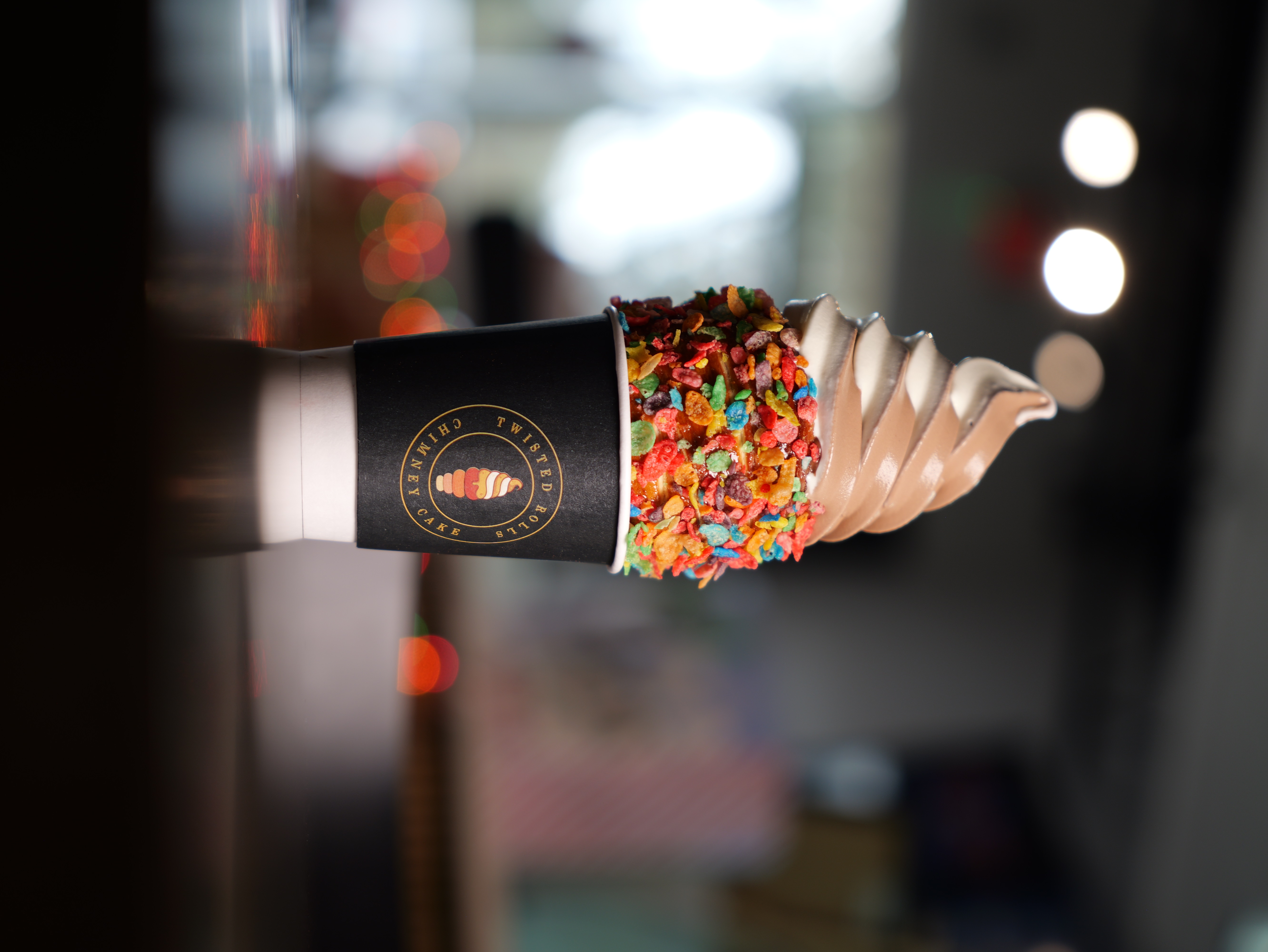 Fruity Pebbles Cone
