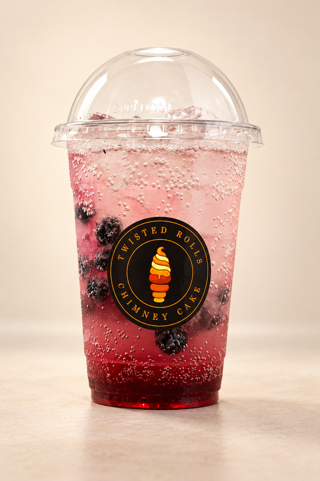 Blueberry Italian Soda