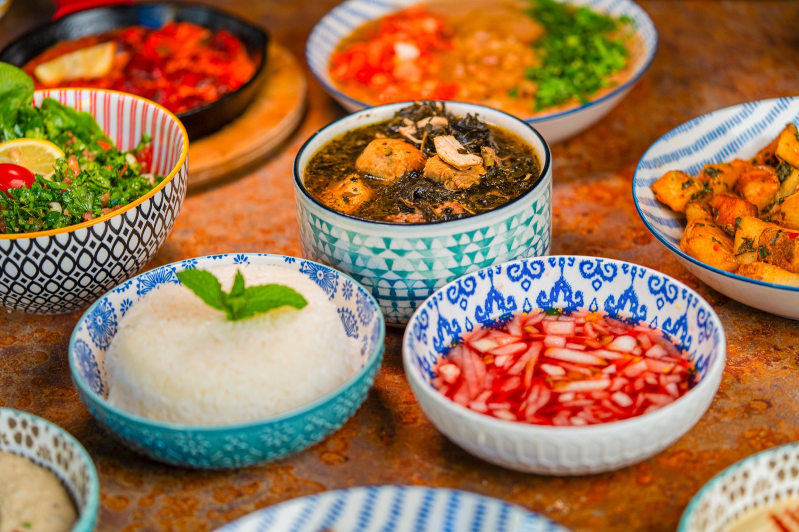 Moloukhieh Stew